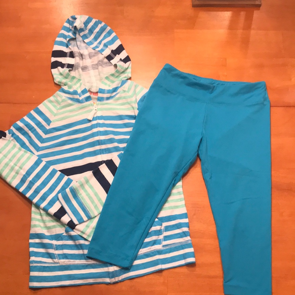 Girls athletic outfit